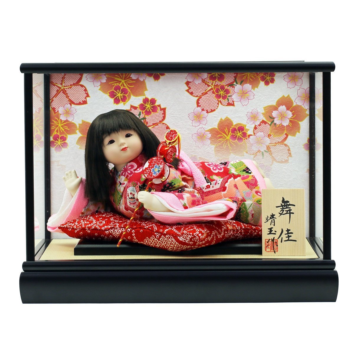 日本人形　市松人形　飾り　インテリア　6点セット 市松人形 単品 花草鳳凰 工房 久楽 朋